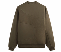 Kith Curved Seam Madison Crewneck - Dark Green - Size Medium