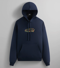 Kith Wreath Orbit Williams III Hoodie - Nocturnal - Size XL