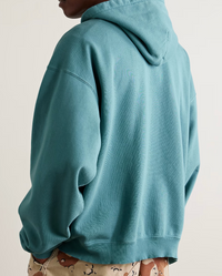 Gallery Dept. 90's Full Zip Hoodie Blue Yellow Large Brand New