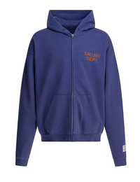 Gallery Dept. 90's Full Zip Hoodie Navy Orange XL Brand New