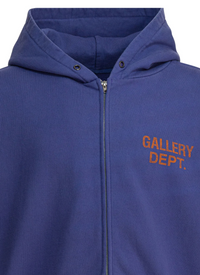 Gallery Dept. 90's Full Zip Hoodie Navy Orange XL Brand New