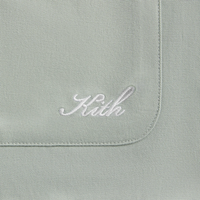 Kith Silk Cotton Boxy Collared Overshirt - Brine - Size Small