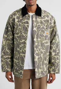 Carhartt Work In Progress Duck Camo Tapestry Chore Coat XL Brand New