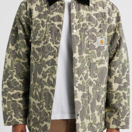 Carhartt Work In Progress Duck Camo Tapestry Chore Coat XL Brand New