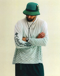 Kith X Columbia Deflector 2.0 Green L/S Shirt Size Small
