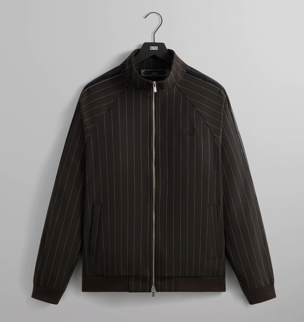 Kith Double Weave Clifton Track Jacket - Kindling - Size Small
