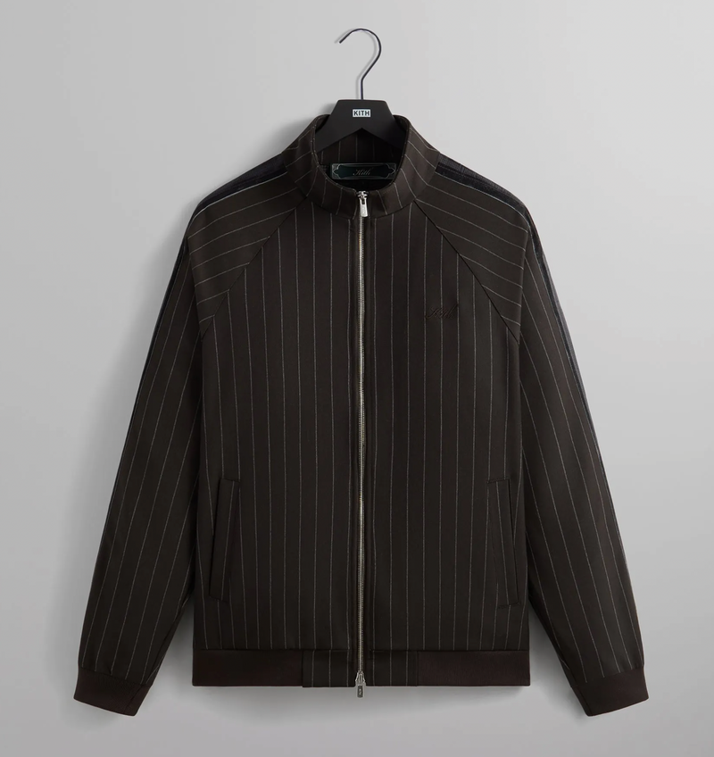 Kith Double Weave Clifton Track Jacket - Kindling - Size Small