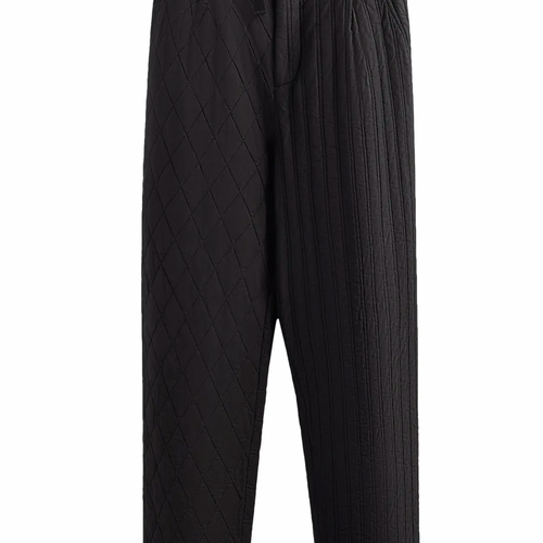 Kith Quilted Garrison Pants - Black - Size Medium