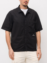 Stone Island Black Straight Cut Shirt Large Brand New