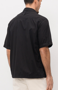 Stone Island Black Straight Cut Shirt Large Brand New