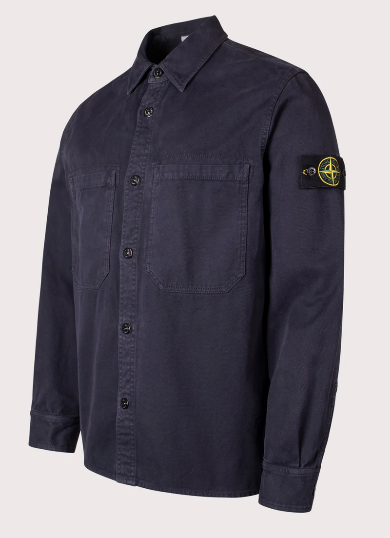 Stone Island Overshirt Ink Blue XL Brand New