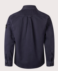 Stone Island Overshirt Ink Blue XL Brand New