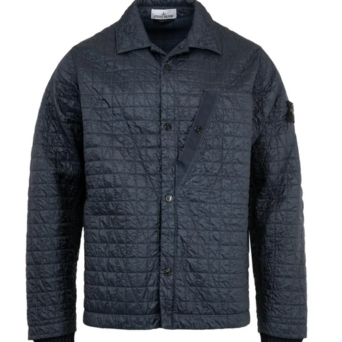 Stone Island 'Ink' Woven Patch Crinkle Lap Jacket XL Brand New