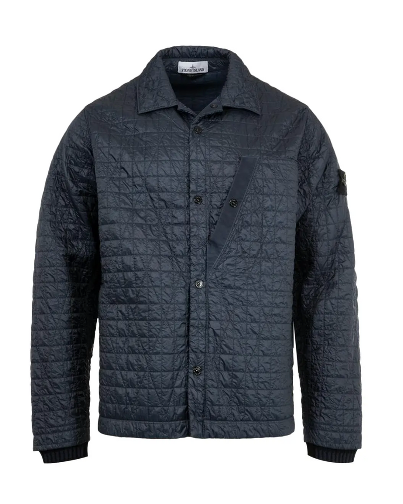 Stone Island 'Ink' Woven Patch Crinkle Lap Jacket XL Brand New