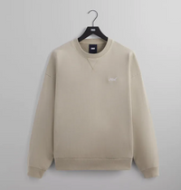 Kith Nelson Crewneck Sweater - Venture Beige Size Small
