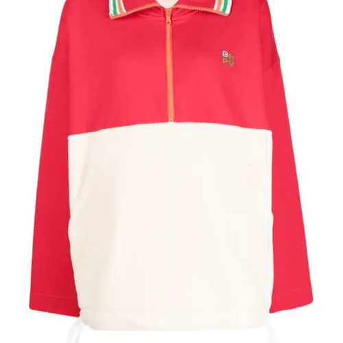 BAPY By BAPE Women's Two-Tone Red/White Light Jacket Size XS