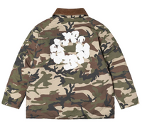 Denim Tears X Stussy Green Camo Ribstop Jacket