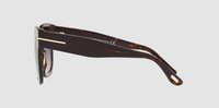 Tom Ford Women's Beatrix Dark Havana Cat Eye Sunglasses