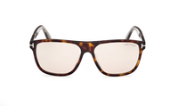 Tom Ford Men's Dark Havana Frances Sunglasses FT1081