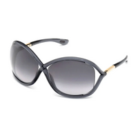 Tom Ford Women's Gradient Smoke Whitney Geometric Sunglasses FT0009
