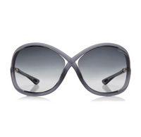 Tom Ford Women's Gradient Smoke Whitney Geometric Sunglasses FT0009