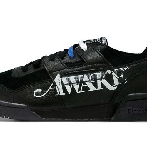 Awake NY X Reebok Workout Plus Low "Black" Sneakers