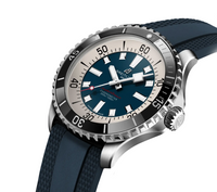 Breitling Superocean Automatic 44MM Chronometer Blue Dial Watch (MSRP: $5,700)