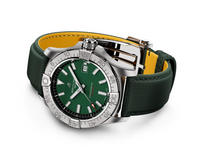 Breitling Avenger Automatic 42mm Green Dial Leather Strap Watch (MSRP: $4,900)