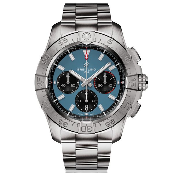 Breitling Avenger 42mm Chronograph Chronometer Blue Dial Watch (MSRP: $7,500)