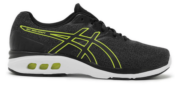 ASICS GEL-RUN ADAPT Performance Sneakers "Black/Bright Yellow"