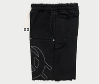 Godspeed Carpenter Distressed Shorts Black