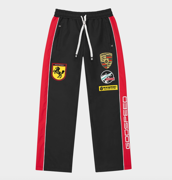Godspeed GRC Trackpants Black Red