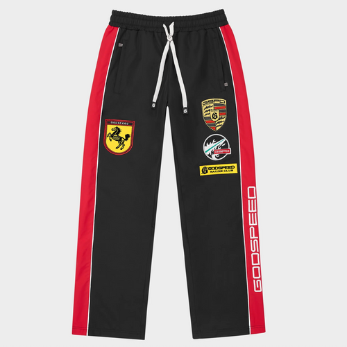 Godspeed GRC Trackpants Black Red