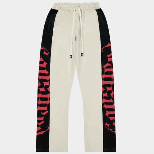 Godspeed Courtside Black/Bone/Red Sweatpants