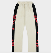 Godspeed Courtside Black/Bone/Red Sweatpants