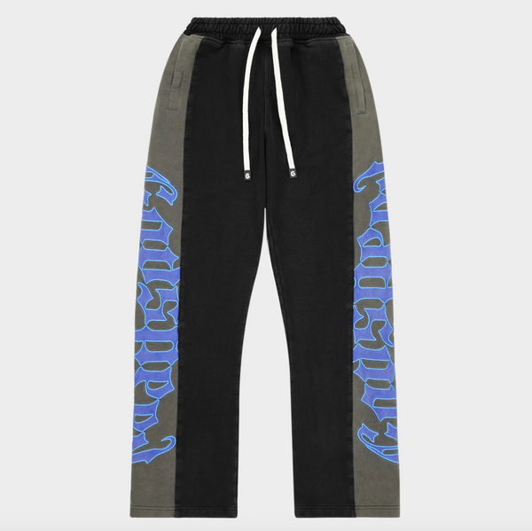 Godspeed Courtside Black/Grey/Blue Sweatpants