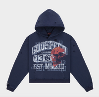 Godspeed Seeing Double Hoodie Navy