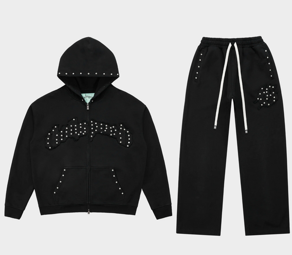 Godspeed OG VVS Studded Black Sweatsuit