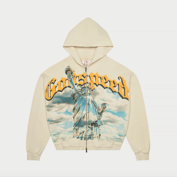 Godspeed Chrome Liberty Zip Bone