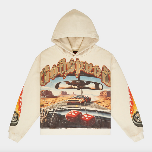 Godspeed On The Run Hoodie Bone