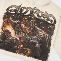 Godspeed Steel Sharpens Steel Hoodie Bone