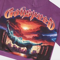 Godspeed Burnt Bridges Hoodie Purple
