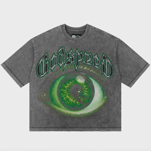 Godspeed The Watcher Tee Grey Wash