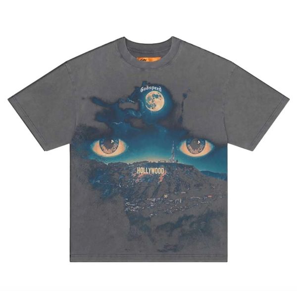 Godspeed Hills Have Eyes Grey Wash Tee