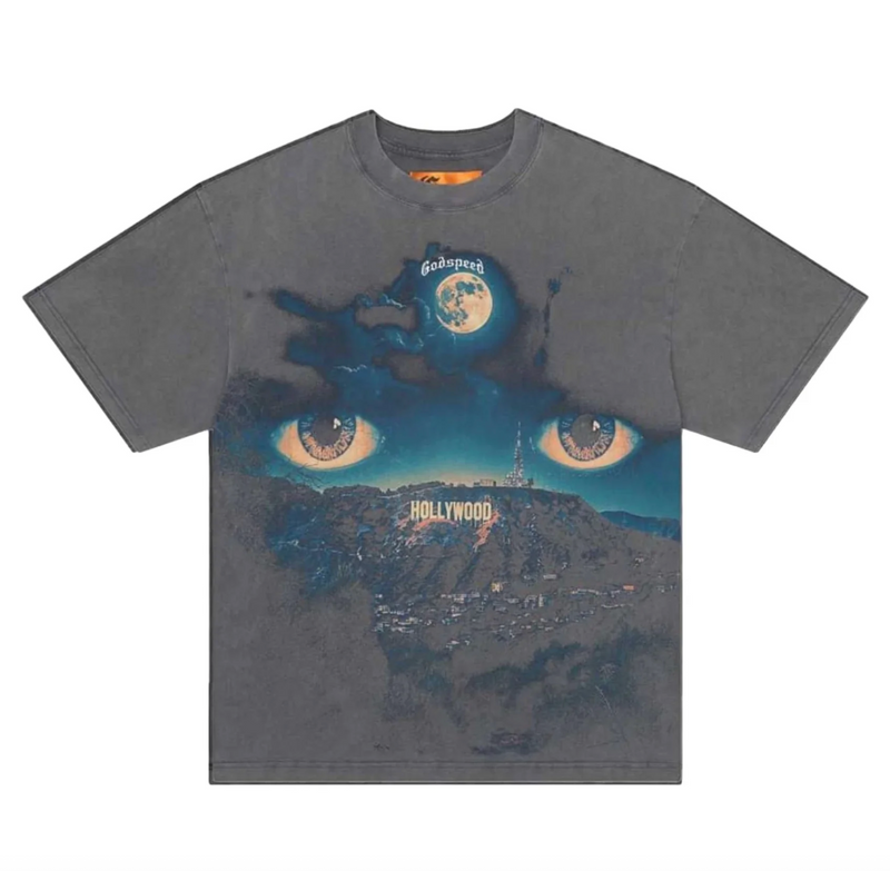 Godspeed Hills Have Eyes Grey Wash Tee
