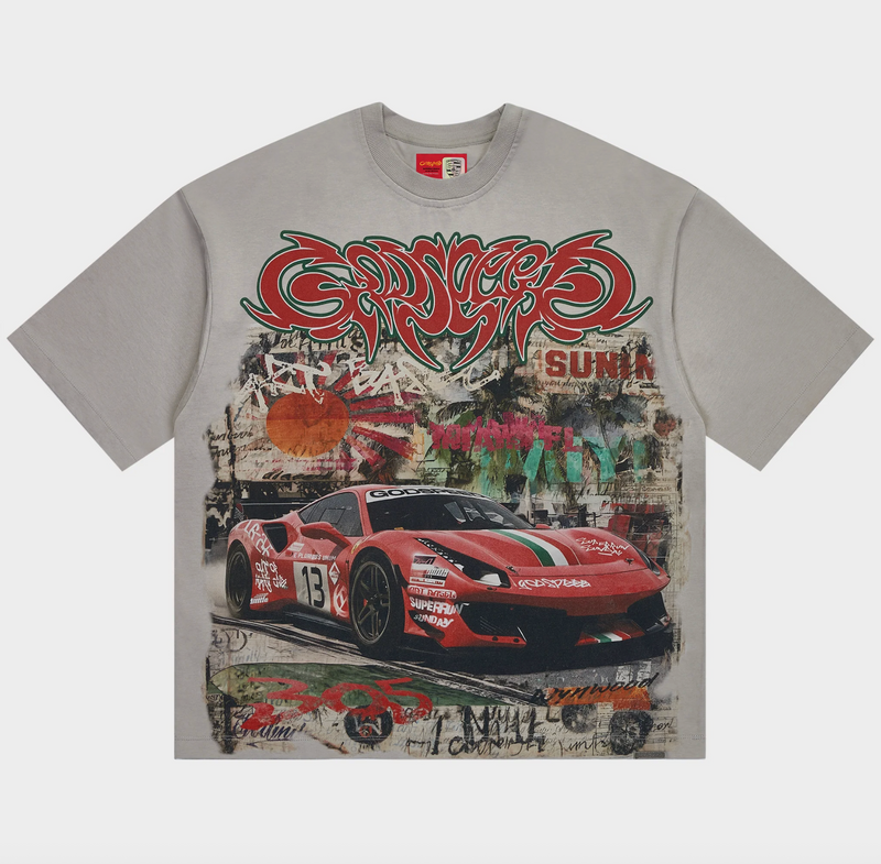 Godspeed 305 Superrun Tee Grey Wash