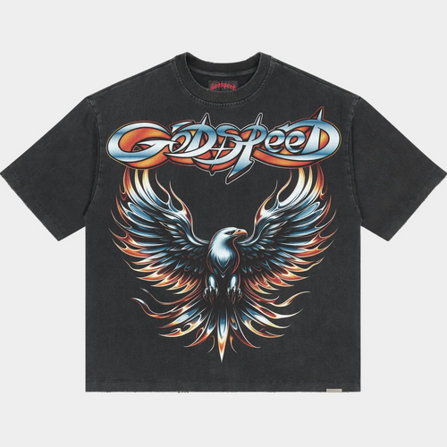 Godspeed Eagle Eye Tee Black