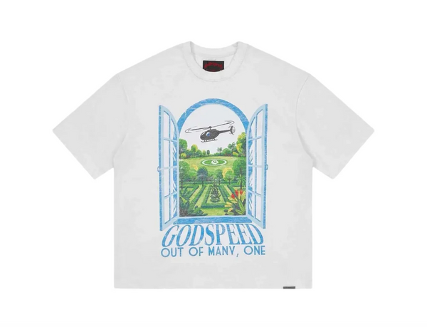 Godspeed Helipad Dreams Tee White
