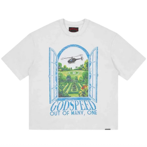 Godspeed Helipad Dreams Tee White