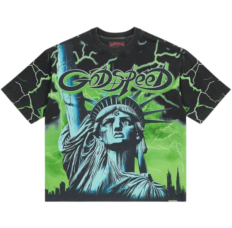 Godspeed Voltage Tee Green